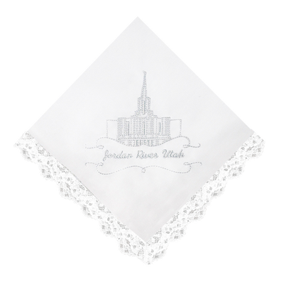 Jordan River Temple Women's Handkerchief