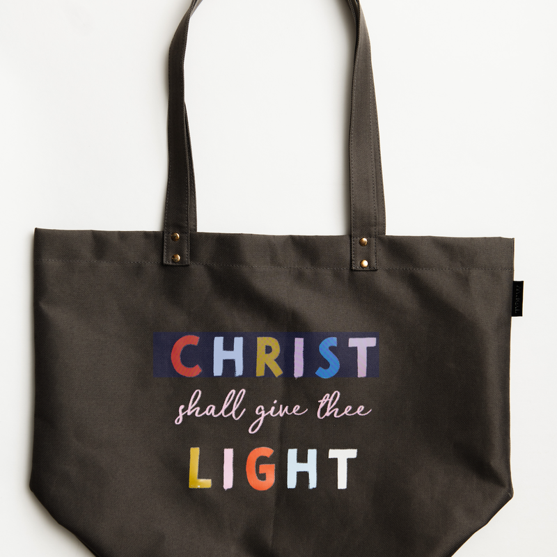 TOFW Christ Shall Give Thee Light Tote Bag, , large image number 0