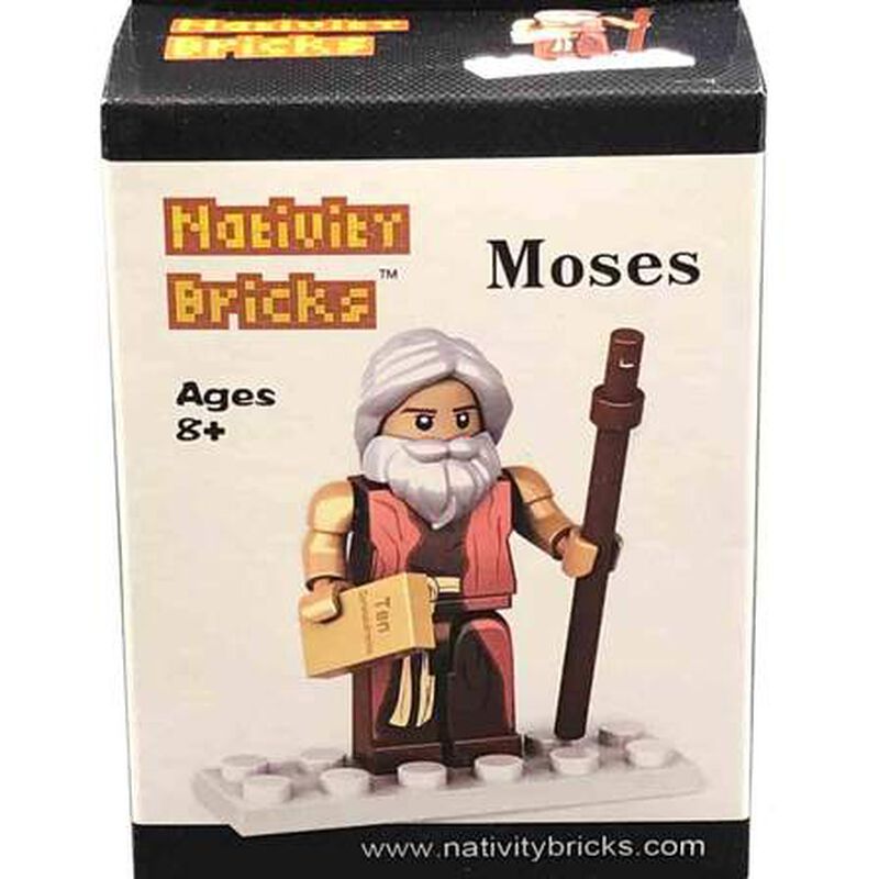 Moses Brick Figurine, , large image number 1