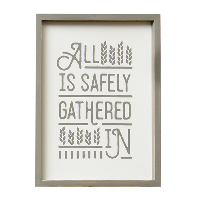 All Is Safely Gathered (12x16 Plaque), , large image number 0