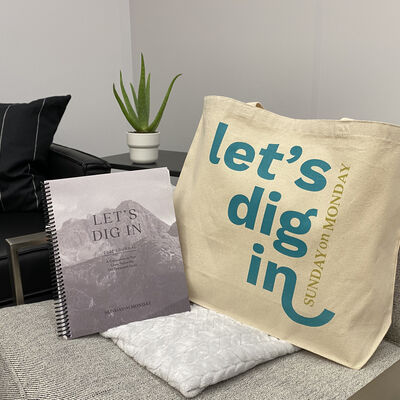 Tote Bag Let's Dig In, , large