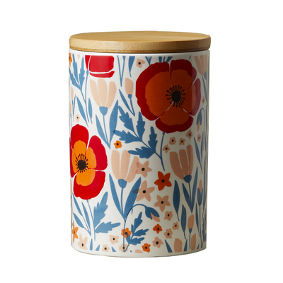 Floral Canister