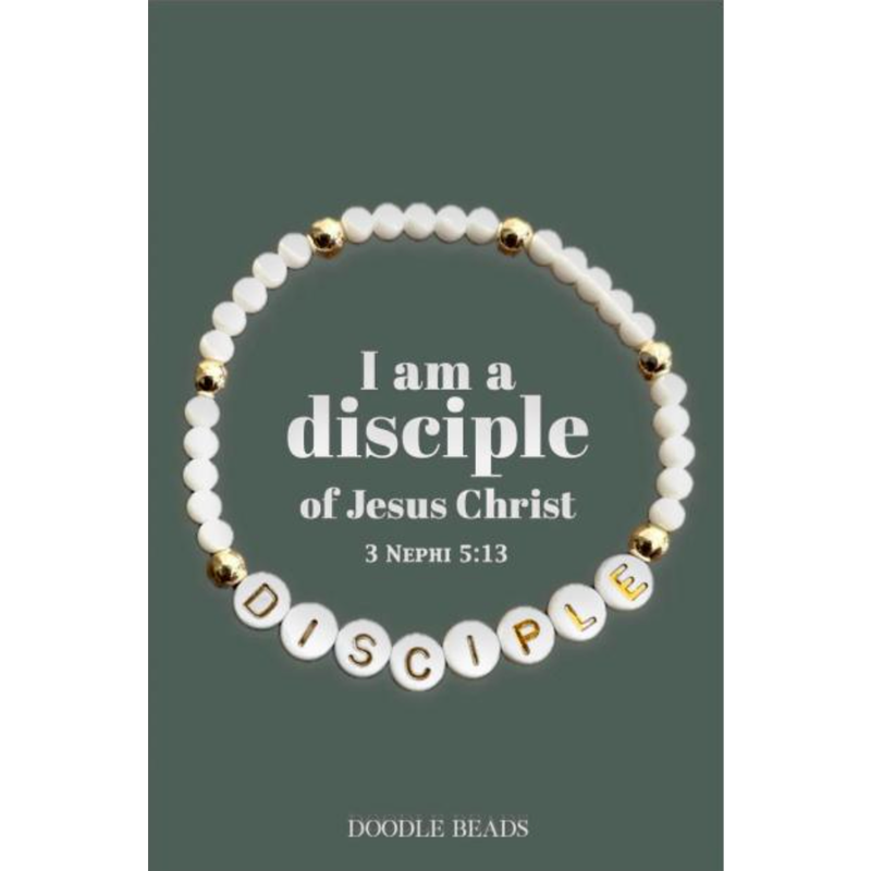 I Am a Disciple 2024 Youth Theme Beaded Bracelet