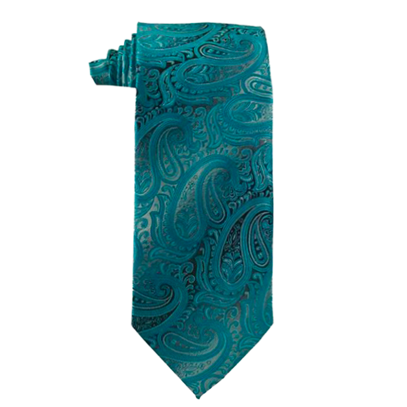 Youth Silver and Turquoise Necktie, , large image number 0