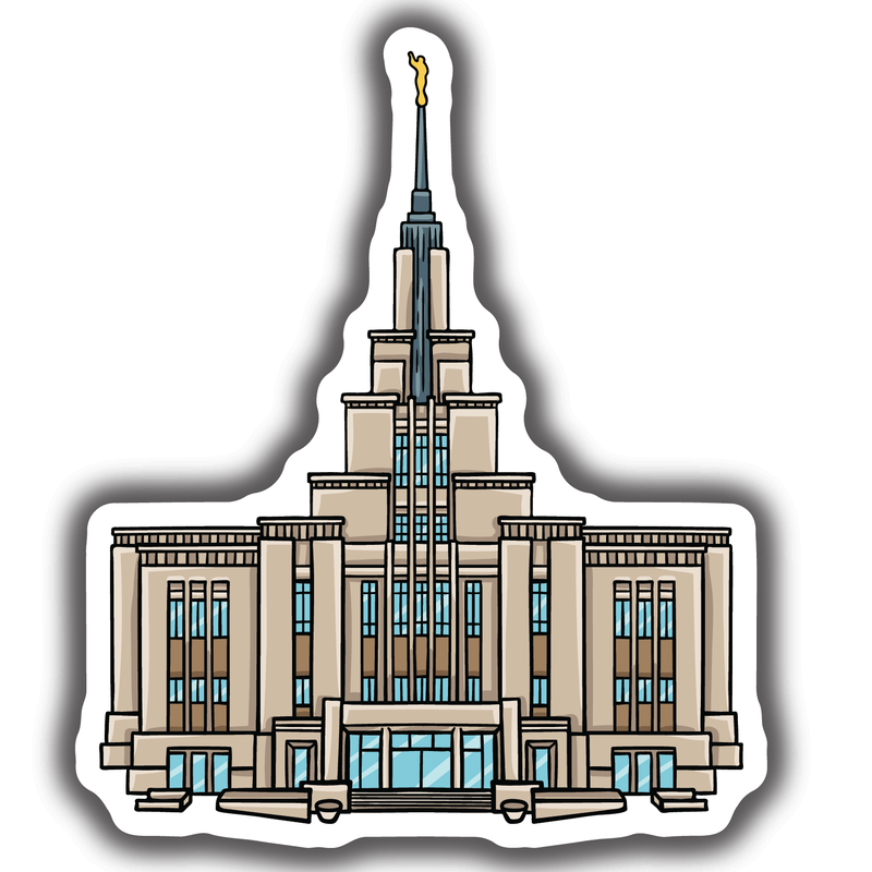 Sticker Saratoga Springs Temple, , large image number 0