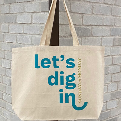 Tote Bag Let's Dig In