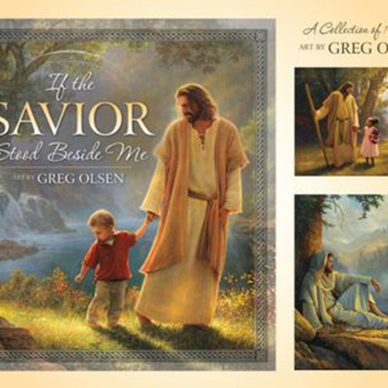 3X4 If The Savior Stood Beside Me Picture Set, , large image number 0