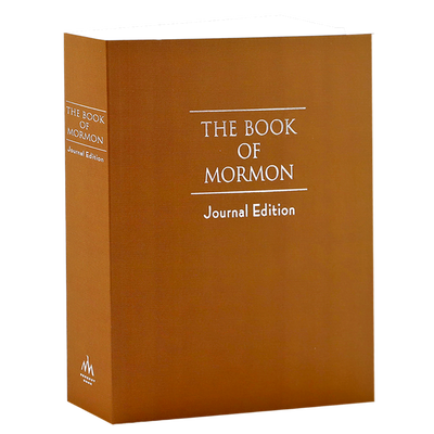 The Book of Mormon, Journal Edition, Brown (No Index)