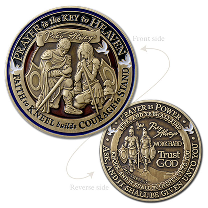 Prayer Coin, , large image number 0