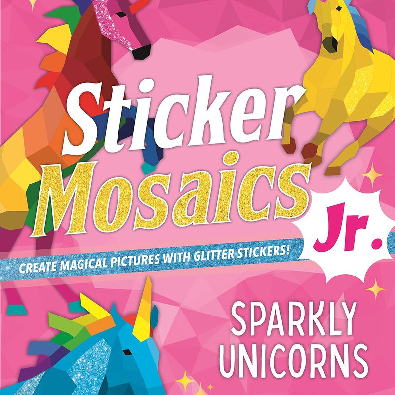 Sticker Mosaics Jr.: Sparkly Unicorns, , large image number 0