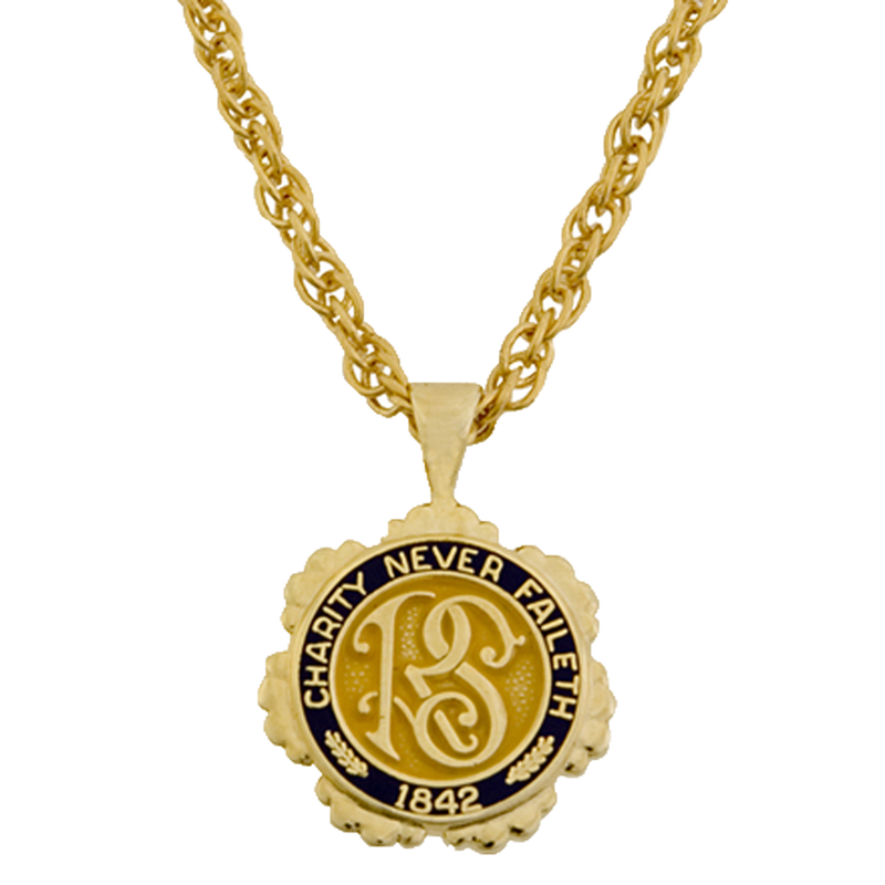 Necklace Relief Society Logo, , large image number 0