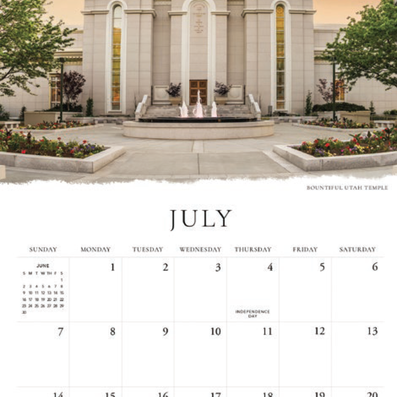 2024 House of Glory Temple Calendar