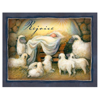 Rejoice Christmas Cards, , large