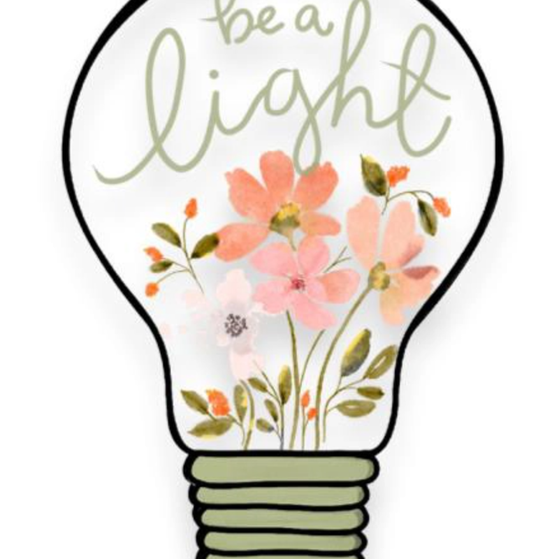 Be a Light Sticker, , large image number 0