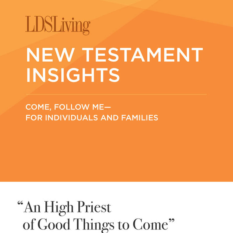 New Testament Insights from Come, Follow Me—For Individuals and Families: Hebrews 7-13 · November 11-17, 2019, , large image number 0