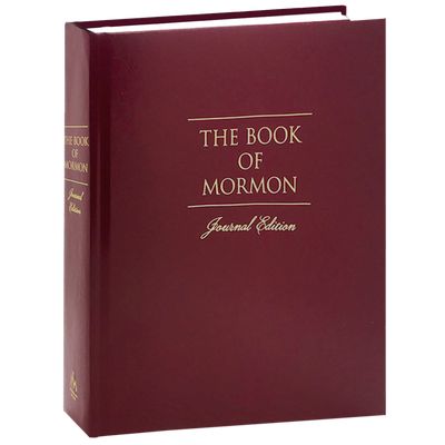 The Book of Mormon, Journal Edition, Red (No Index)