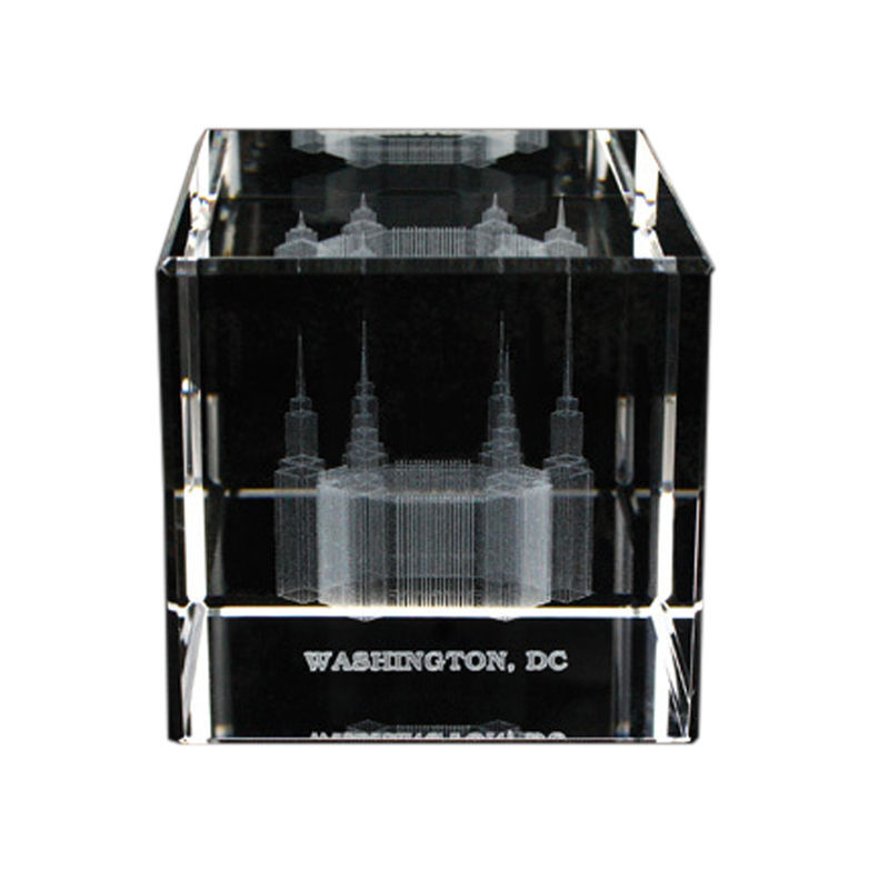 Washington, D.C. Temple Crystal Cube, , large image number 0