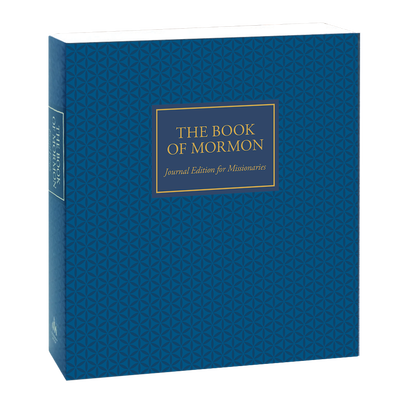 The Book of Mormon, A Journal for Missionaries, Blue (No Index)