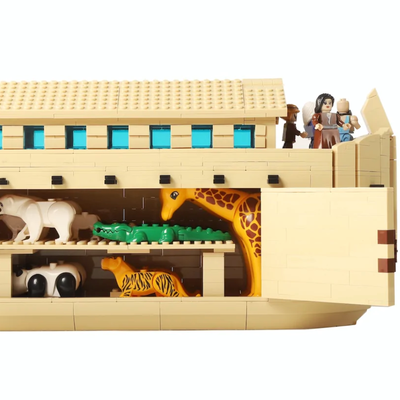 Noah's Ark Brick Set, , large