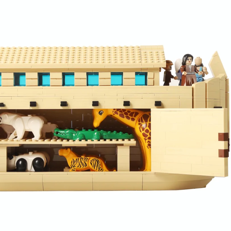 Noah's Ark Brick Set, , large image number 1