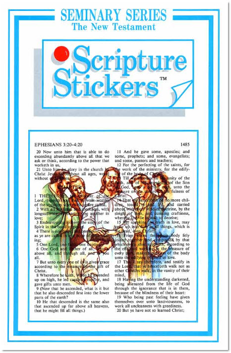 Scripture Stickers: Seminary Series, New Testament