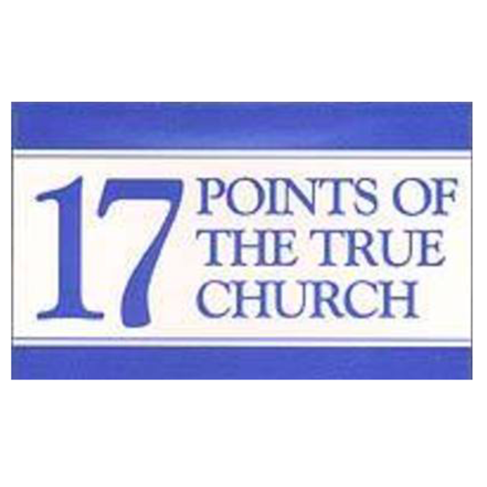 17 Points of the True Church Cards